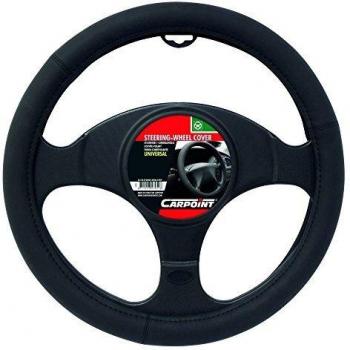 Funda para volante de poliuretano negro CARPOINT 2510048
