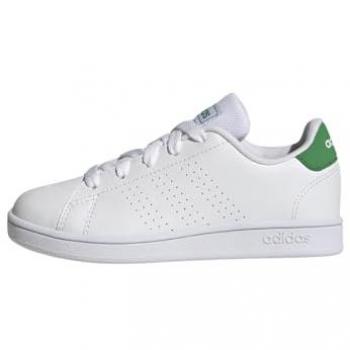 Zapatillas Adidas Advantage Niño GY6995, color FTWR White/Green/Core Black, talla 35 EU