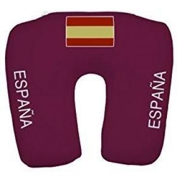 Travelstar TS-F-1001 2-in-1 Camiseta-Almohada España, fútbol-Camiseta Neck Pillow Spain