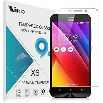 Asus Zenfone Max ZC550KL Cristal Templado,Vikoo 9H 2.5D 0.26m Ultra Delgado Shatterproof Protector de Pantalla de Vidrio Templado HD Flim Tempered Glass Screen Protector para Asus Zenfone Max ZC550KL Smartphone