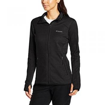 Columbia Sapphire Trail Fleece Jacket Forro Polar con Cremallera, Aislamiento térmico sintético Hi-Loft, Mujer, Gris