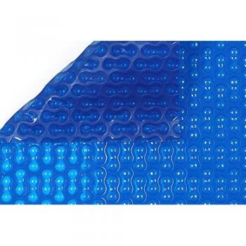 Cubierta Térmica/Manta Solar para piscina de 500 micras Geobubble con refuerzo en todo el contorno, tamaño 9 x 3m