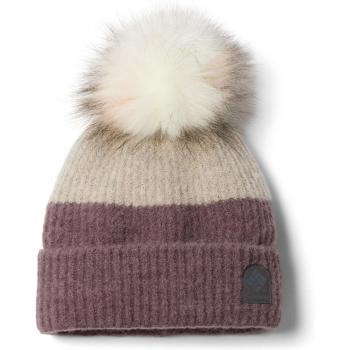 Gorro unisex Winter Blur™ Pom Pom Columbia Beige