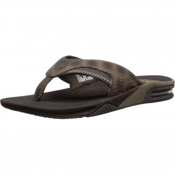 Reef Fanning Prints Sandalias flip-flop, Hombre, Marrón