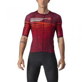 Castelli Maillot Manga Corta Climbers 3.0 Rojo, tipo de producto: maillot, características: manga corta, color rojo, modelo Climber's 3.0, talla XXL