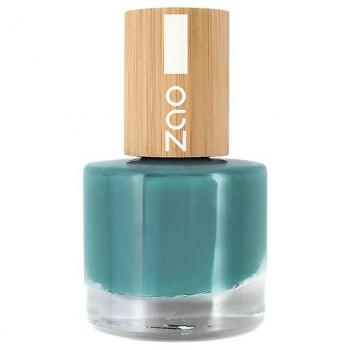 ZAO Esmalte de uñas 10 free 676 - Biscay Bay, esmalte de uñas natural ZAO 676 Bahía de Vizcaya, 8 ml