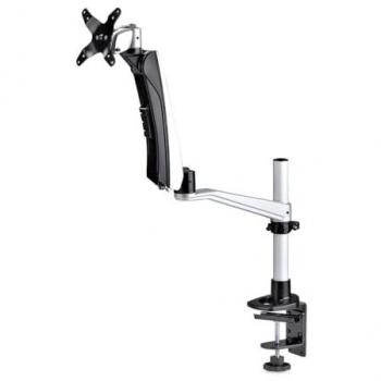 StarTech.com Ultrawide Monitor Desk Mount for 27 16:9 or 30 21:9 Screens, VESA 75x75/100x100, Tool-Less Adjustments, C-Clamp/Grommet