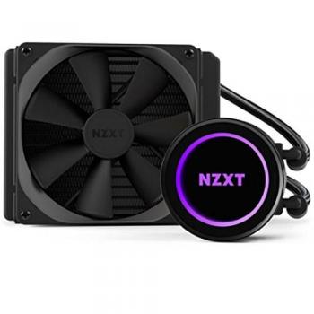 NZXT Kraken X42 - Refrigerador Líquido de Procesador de 140mm con Iluminación y Controles CAM, Soporte AM4 Incluido, Color Negro
