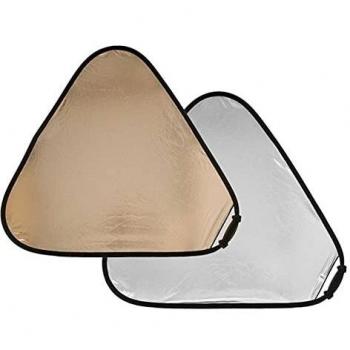 Manfrotto LLLR3736 - Reflector TriGrip de 120 cm, sunfire/Plata