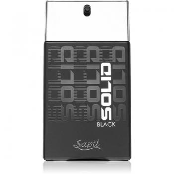 Sapil Solid Black Eau de Toilette for Men 100 ml