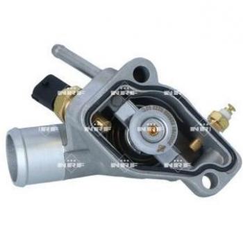 Termostato del refrigerante NRF 725022 - Termostato para sistema de refrigeración, compatible con múltiples vehículos, fabricado por NRF, número de pieza 725022