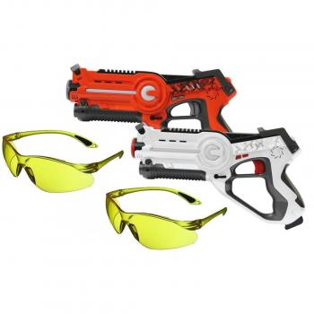 Set de batalla láser Impulse Laser Battle edición especial con 2 gafas AGETECH® SuperView