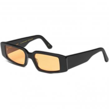 Colorful Standard 05 Deep Black Solid/Orange Sunglasses