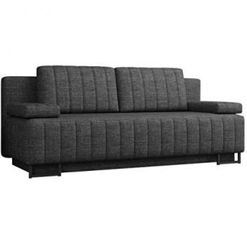 Sofá-cama Columbus 152 con caja de ropa de cama, muebles ya montados, dimensiones 200 x 90 x 90 cm