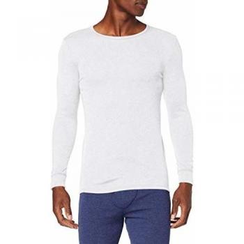 Damart tee Shirt Manches Longues Camiseta térmica, Blanco