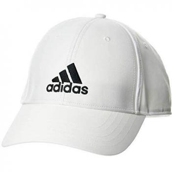 adidas Bballcap Lt Emb Gorra, Unisex Adulto, White/White/Black, OSFL
