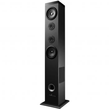 Torre de Sonido Energy Sistem Tower 5, Bluetooth, 60W, Panel Táctil, USB/SD y FM - Color Negro