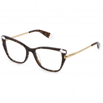 Police VPLF74 Men's Blue Striped Eyeglass Frame 54mm