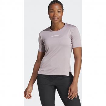 Camiseta de senderismo adidas Terrex Multi para mujer en color lila