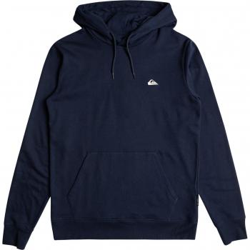 Quiksilver - Sudadera de niños Basic con capucha azul