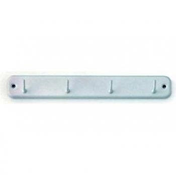 Inofix M57335 - Colgador cocina blanco 4 ganchos