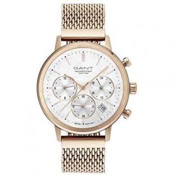 Gant Womens Analogue Quartz Watch with Stainless Steel Strap 7630043919453
