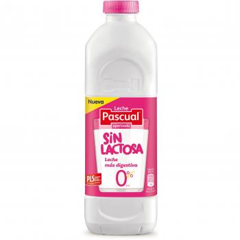 Pascual Leche Sin Lactosa Desnatada - Paquete de 6 x 1200 ml - Total: 7200 ml