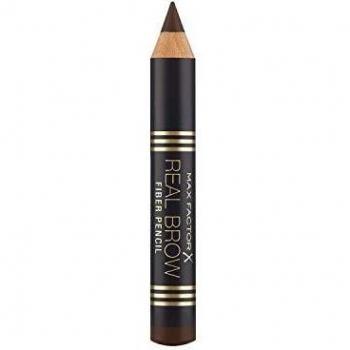 REAL 004-BROW PENCIL DEEP FIBER BROWN