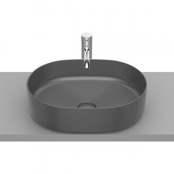 Lavabo sobre encimera Round Inspire Roca de fineceramic® en color Onix