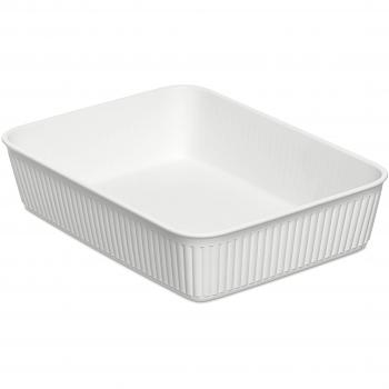 Tatay Organizador A5 Baobab, de Polipropileno, Libre de BPA, Color Blanco, Medidas 17.7 x 24 x 5.6 cm