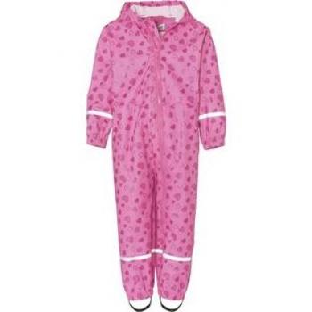Mono de lluvia Playshoes para niñas con corazones rosas, talla 104