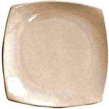 Paquete de: 12 Plato cuadrado redondeado Olympia Marfil 273mm