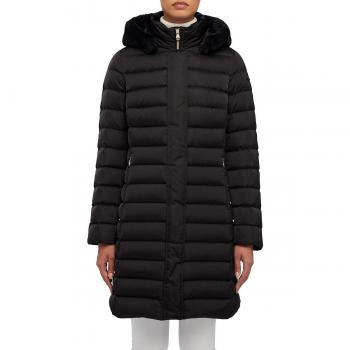 Plumífero largo de mujer con capucha - Geox W Bettanie