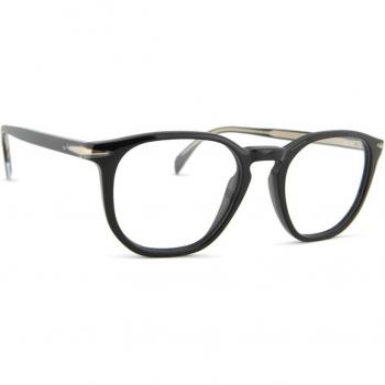 David Beckham DB 1106 Square Acetate Prescription Glasses 50mm/19mm/150mm Black