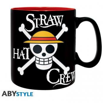 Taza Abystyle One Piece Luffy & Skull