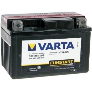 Batería de moto Varta Powersports AGM 50314 - YT4L-BS