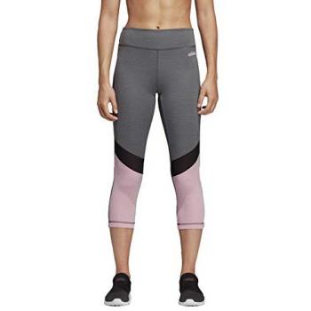 adidas D2M CB R 34 TIG Mallas, Mujer, Gris Oscuro, M