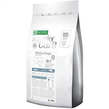 Pienso NATURE'S PROTECTION Cuidado Superior Perros Blancos Adultos Raza Pequeña Sin Granos Pescado 10 kg