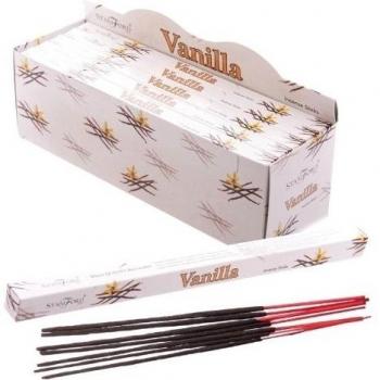 Stamford - Varillas de incienso, aroma de vainilla, 8 unidades