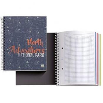 Miquelrius 46611 - Notebook 4 cartón adventures m