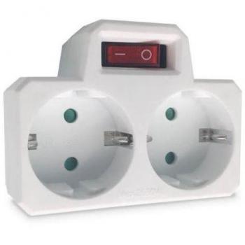 Ladrón doble con interruptor GSC 103000001