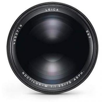 Objetivo Leica Noctilux M 75mm f/1.25 ASPH Anodizado Negro