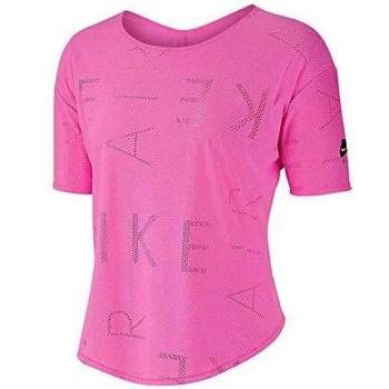 NIKE Camiseta SS Air Rosa Mujer