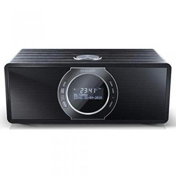 Sharp - Radio Digital Portátil Modelo DR-S460 en Color Negro