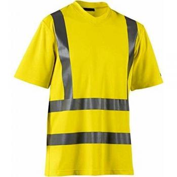 Blakläder High-Visibility UV Protection Unisex T-Shirt, Yellow, Size XL