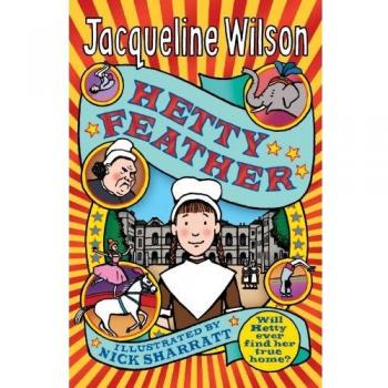 Libro Hetty Feather - Novela juvenil, autor: Jacqueline Wilson, tapa blanda, 368 páginas, temática de aventuras y amistad, ambientada en la época victoriana, protagonizada por una niña huérfana que busca su identidad y