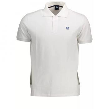 North Sails White Cotton Polo Shirt - XXL