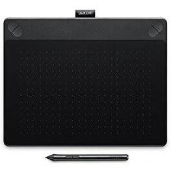 Tableta Gráfica Wacom Intuos Art Medium Negra con Lápiz y Función Táctil, 2540lpi, 216 x 135 mm, USB, Relación de Aspecto 16:10