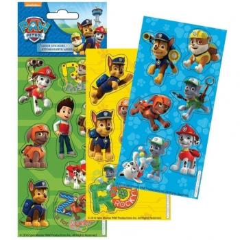 Lamina pegatinas stickers de Paw Patrol La Patrulla Canina