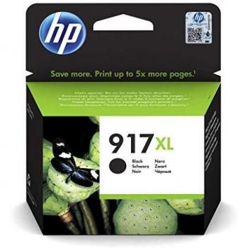 HP 917XL Cartucho de Tinta Original Negro de Alto Rendimiento